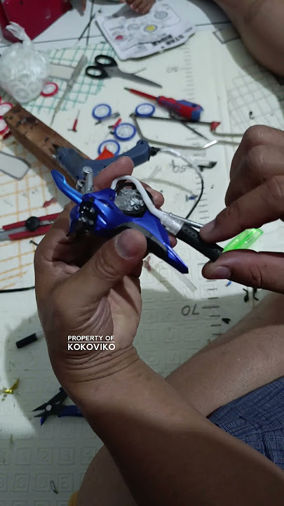 Proses Pembuatan Knalpot Miniatur Surex Long Arm #miniaturdrag #dragbikeconcept #modifikasi #surex