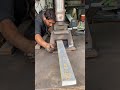 Hydraulic and Rotavator Foot Bending and Cutting #rotavator #hydraulic
