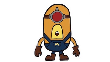 How to Draw Mega Minion Mel | Despicable Me 4 | Easy!