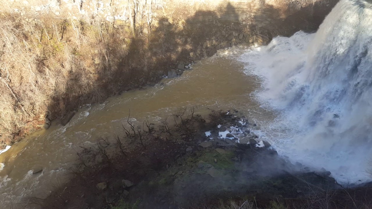 Burgess Falls - Big Falls Panoramic- Tennessee State Parks