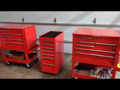 Harbor Freight 5 Drawer Tool Cart Upgrades