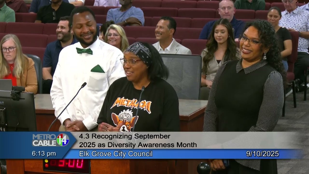 Elk Grove City Council - September 10, 2025