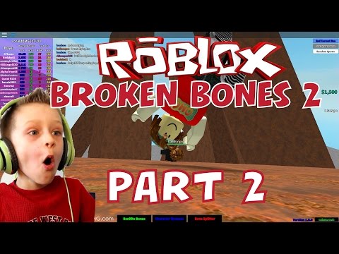 Roblox Broken Bones 2 2 Insane Falling And Breaking Bones Kid Gaming Youtube - roblox broken bones 2 cheat