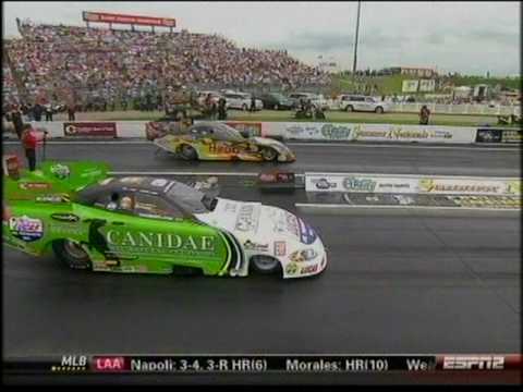 Jim Head Paul Lee 2nd Round Top Fuel Funny Car O'Reilly Summer Nationals Topeka Kansas 2010.mpg