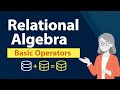 Basic Operators in Relational Algebra | DBMS in Hindi | Exam Oriented | Part 2 | RGPV/AKTU/AKU
