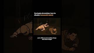Dystopia chronicles: disabling humanoid robots #scary #robot #tech