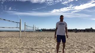 Lateral Bound to Vertical Jump (Sand COD)