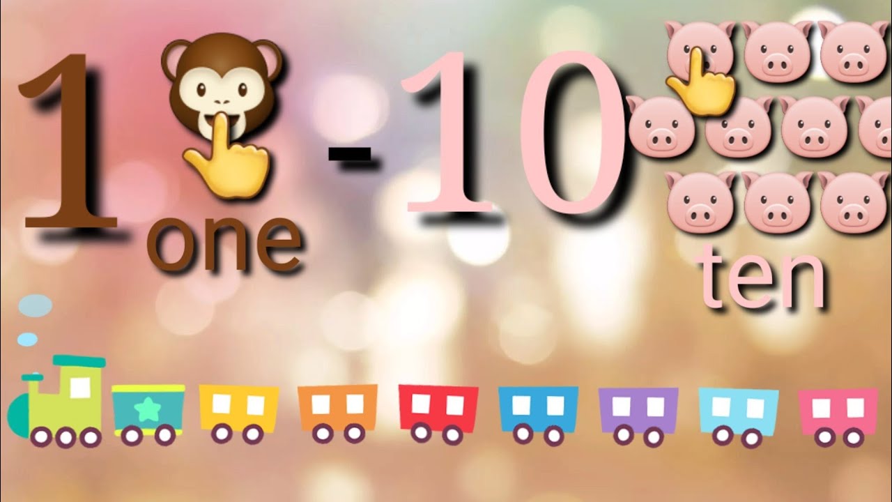 counting numbers 1-10 | learn to count from 1 to 10 | numbers name