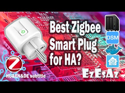 05 A legjobb Zigbee okos konnektor? Tuya Zigbee Smart Plug 20A EU Smart Socket With Power Monitoring