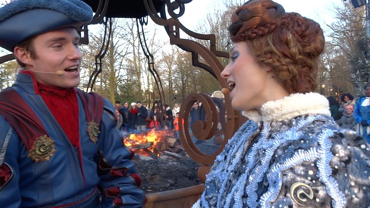 Winter Efteling vuurprins en sneeuwprinses  (24-01-2015).