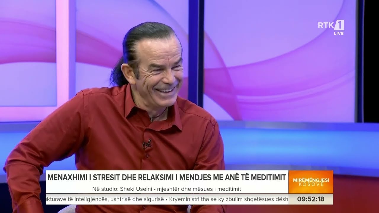 Sheki Useini - mjeshtër dhe mësues i medititmit - Mirëmëngjesi Kosovë 08.12.2024