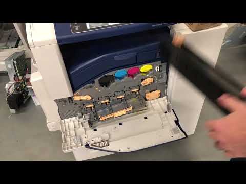 How to Replace a Drum Cartridge on Xerox 7556 - 7855 - 7970 - C8055