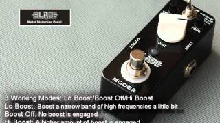 Mooer Blade Distortion Pedal video