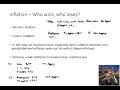 CEI05 19 Inflation   Who wins and who loses