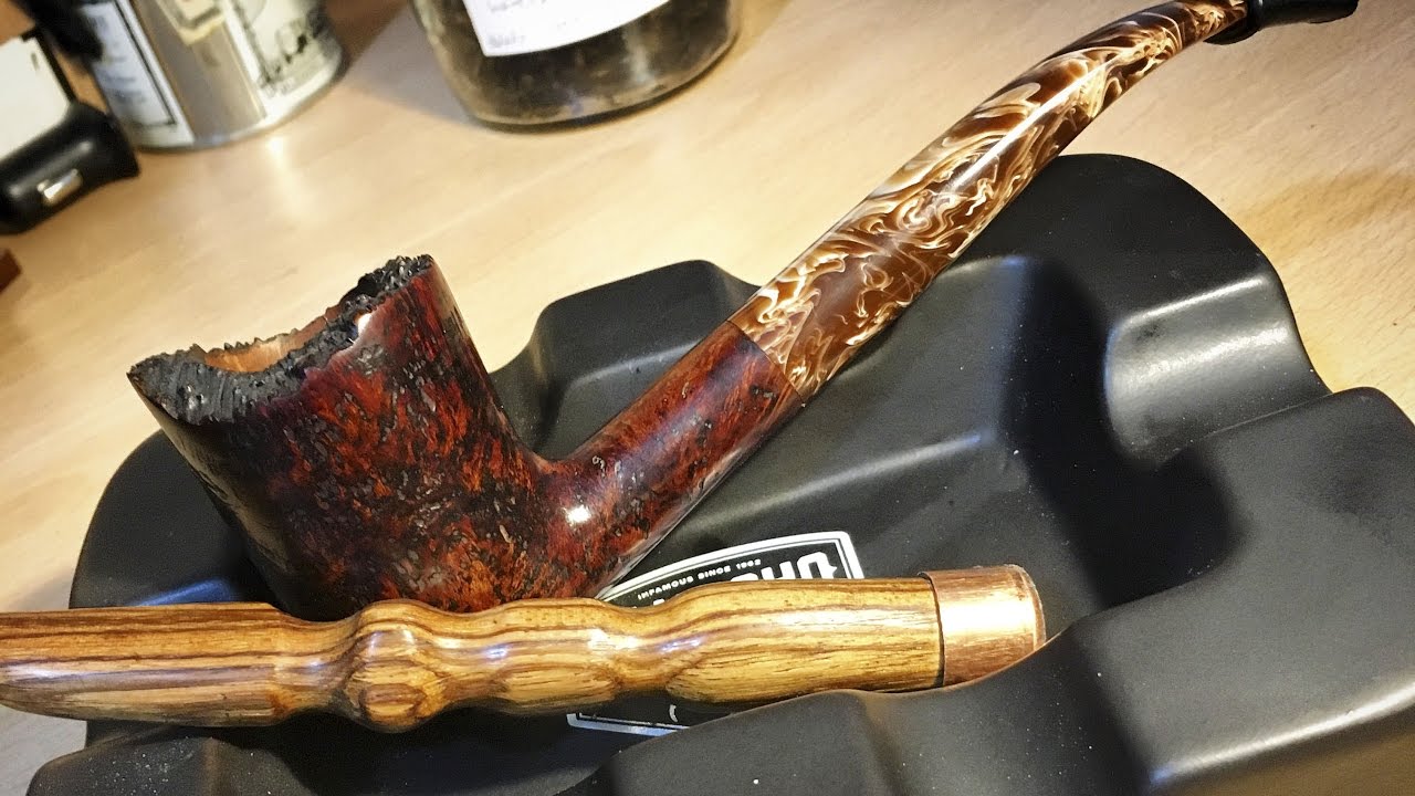 Esoterica Penzance & Woodbridge pipe tobacco mash up in a Pauls Pipe