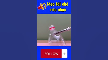 Mẹo làm thùng rác nhà bếp bằng chai nhựa tái chế siêu đỉnh giúp bảo vệ trái đất.  #meohay