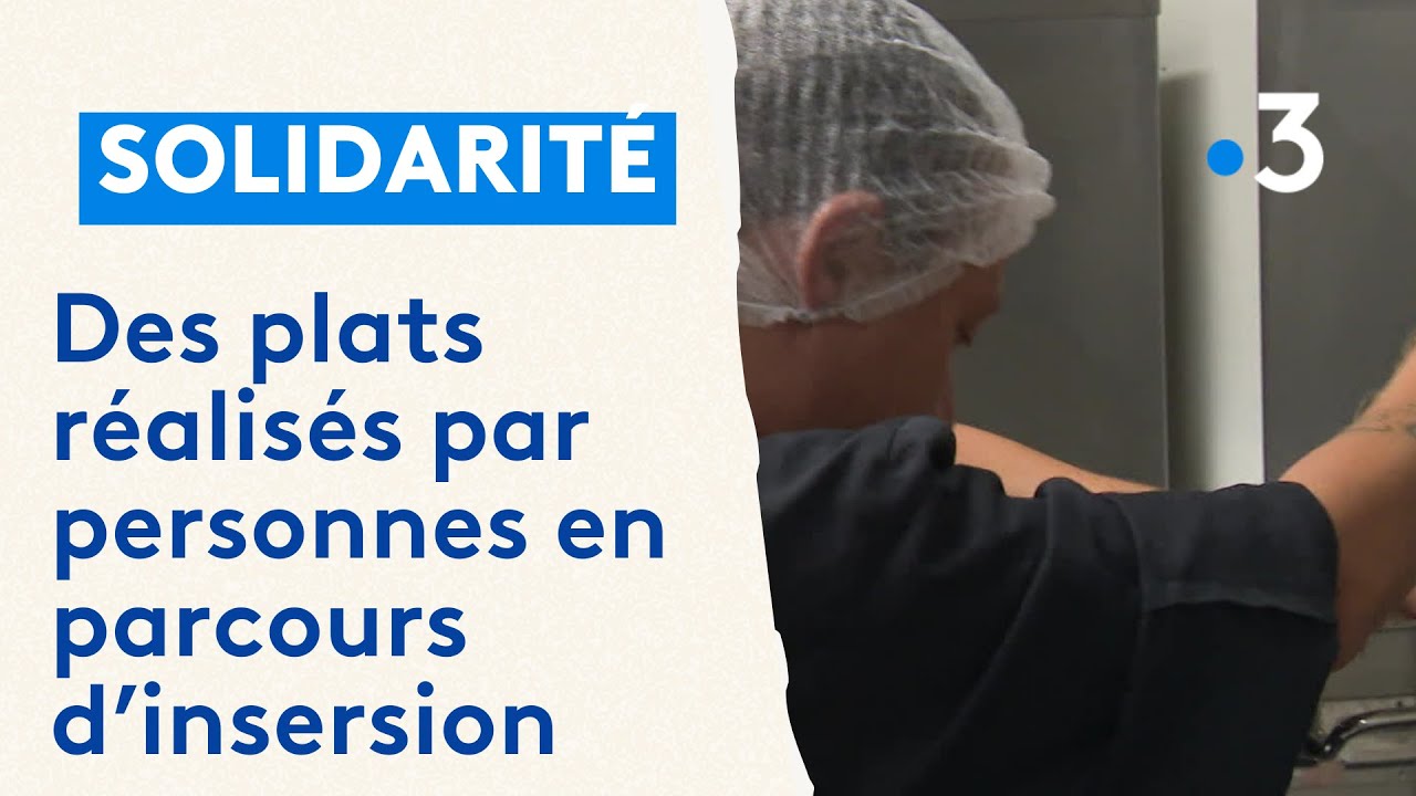 Solidarité : un restaurant avec des personnes en parcours d'insertion