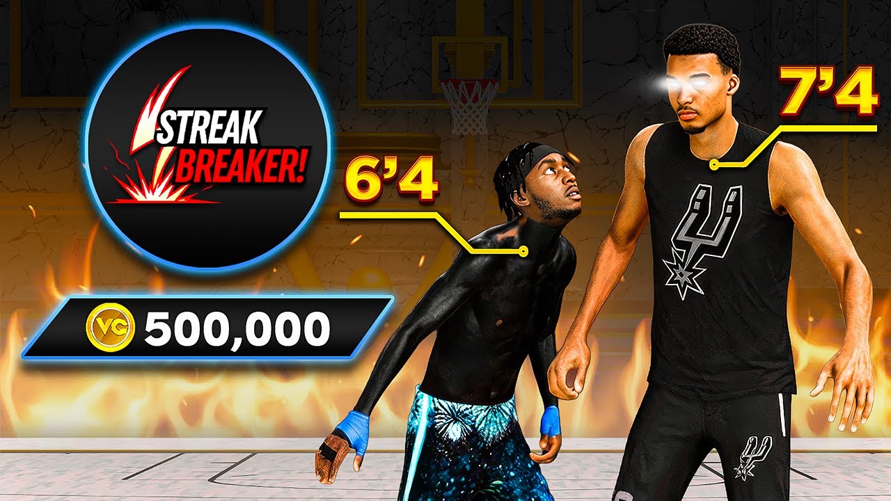 I MADE STAGE 1v1 HISTORY GOING on a 50 GAME on a 6'4 PG....