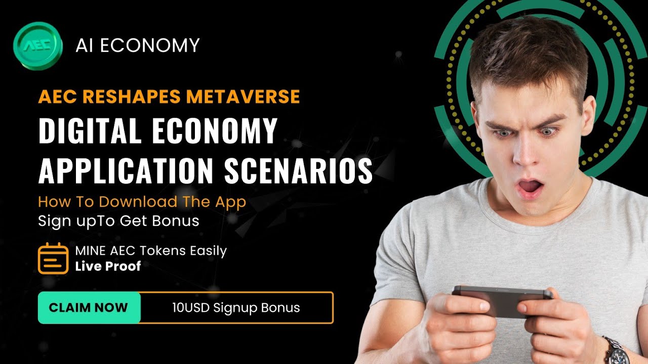 💎AI Economy Brand New Token Project Review | Register The App & Get $10 For Free | Mine AEC Tokens 🤑