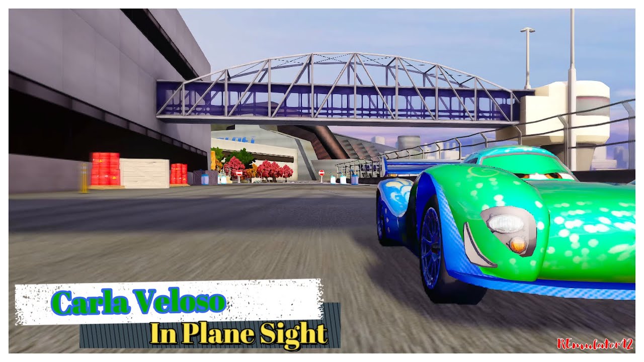 Cars 2 The Video Game Carla Veloso Mission Mode In Plane Sight
