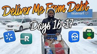 $400 MADE IN FRIGID NYC WEATHER! Multi-apping Is The Best Strategy! Deliver Me From Debt Days 16+17