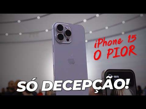 IPHONE 15: A Maior Decepção da APPLE!!! (TUDO sobre o NOVO IPHONE)