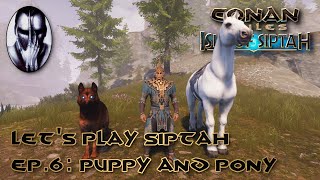 Conan Exiles Let s Play Siptah Ep 6 Puppy and Pony