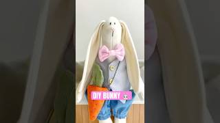 DIY Bunny Doll 🧵 Step by Step #diy #handmade
