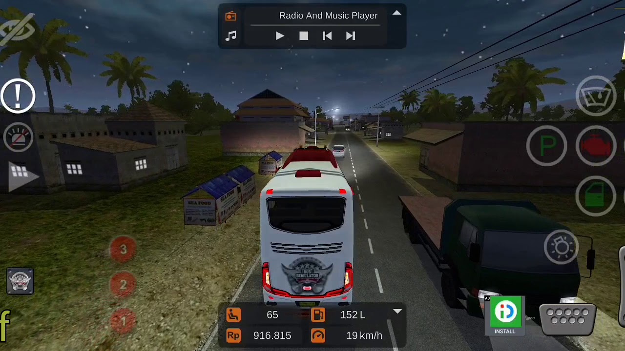Bus Simulator Indonesia 2020 bus trip from Semarang to ...