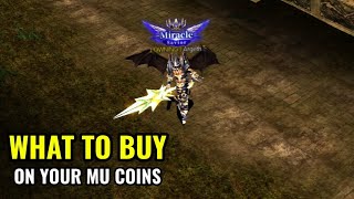MU MONARCH SEA | WHERE TO SPEND YOUR MU COINS
