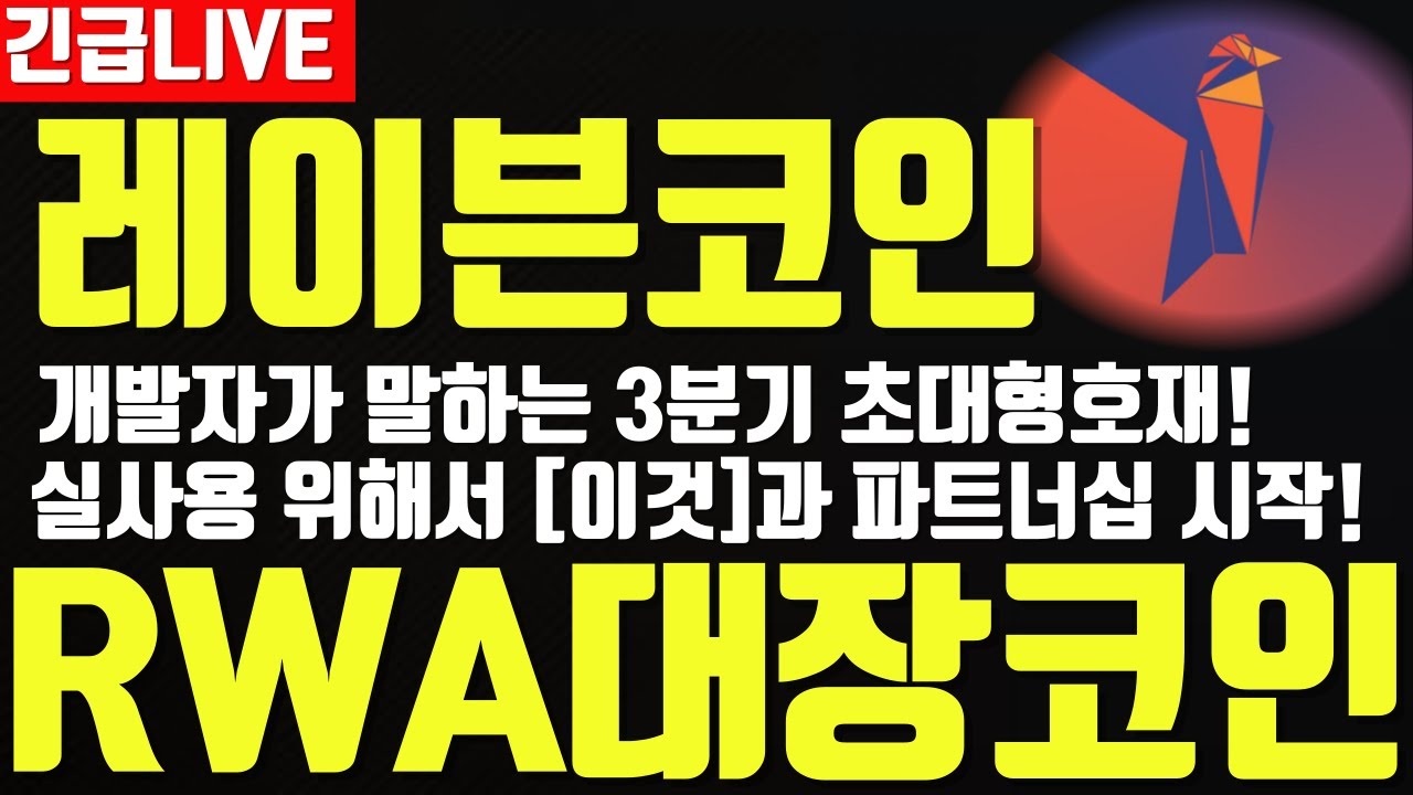 레이븐코인(RVN) 개발자가 말하는 3분기 초대형호재 ! 실사용 위해서 [이것]과 파트너십 시작!! - YouTube