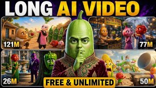 सब्जियों का AI Long Video बनाओ (Full Course) AI Vegetable Story Video Kaise Banaye 2026
