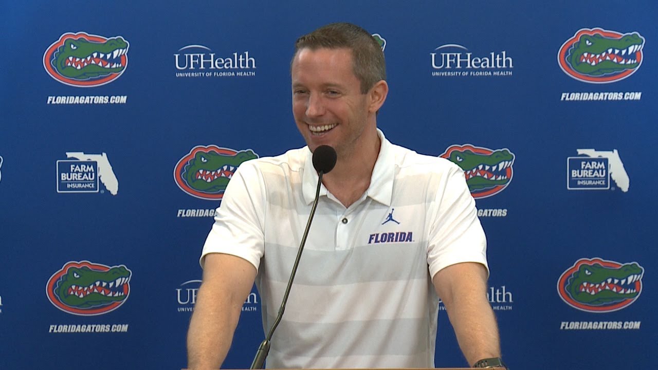 ufr Florida Basketball: Mike White Press Conference 9-25-18