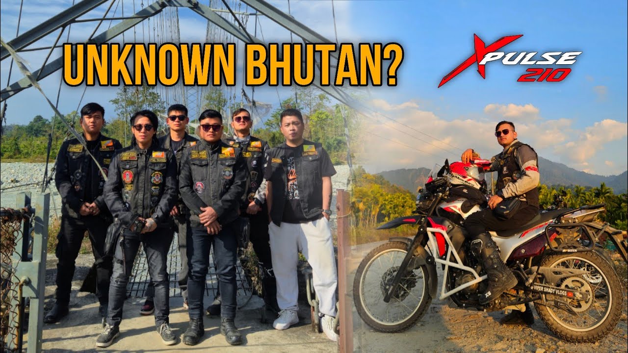 Исследование последней изолированной деревни Бутана | Приключенческая поездка на Xpulse 210