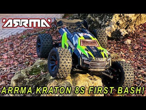 First bash with my new Arrma Kraton 8S!