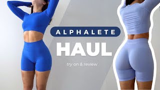 Alphalete (IN DEPTH) April Haul | try on &amp; review