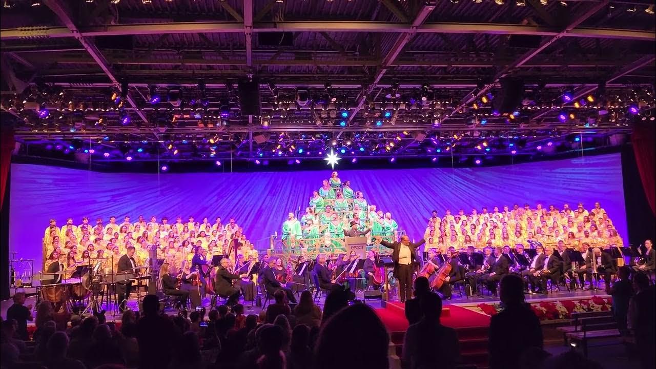 Epcot Candlelight Processional 2022 with Daymond John part 6 YouTube