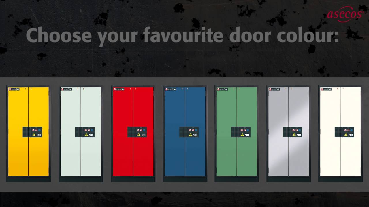 Q-LINE safety storage cabinets | asecos