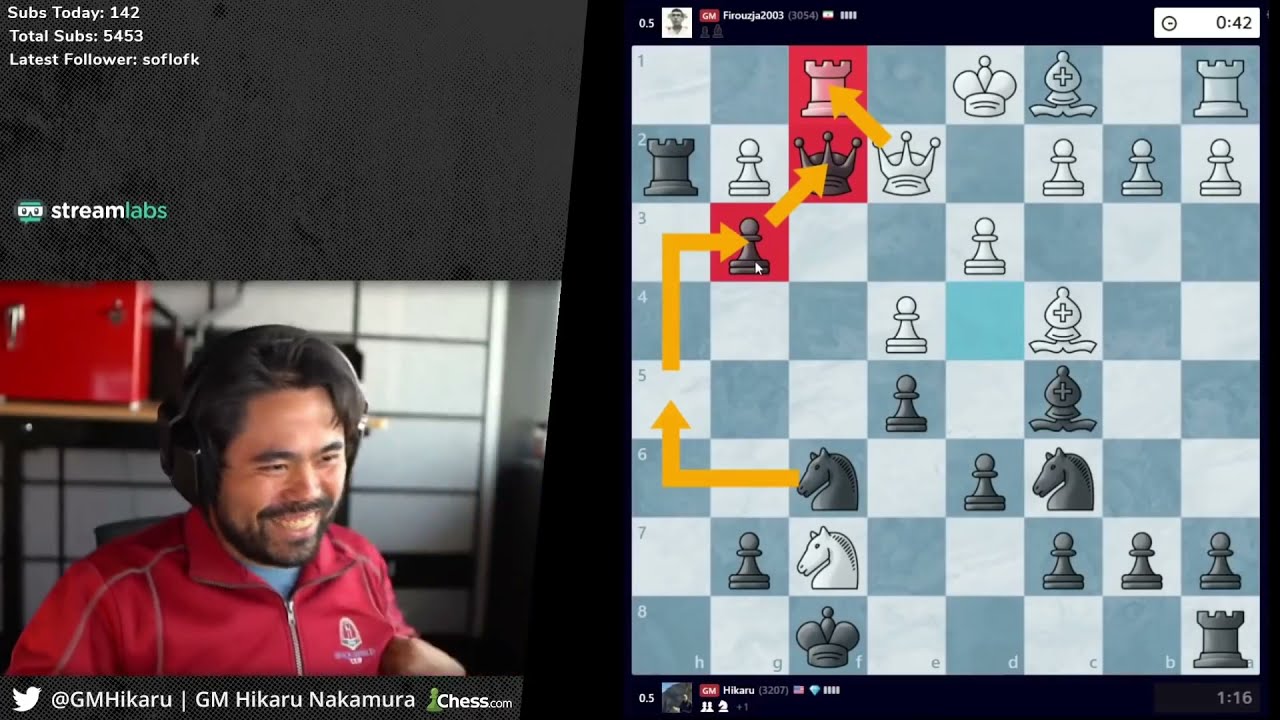 When Stockfish didn't see Hikaru's move