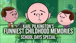 Karl Pilkington's Funniest Childhood Memories | Compilation, School Days Special