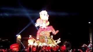 20160220 2016台灣燈會在桃園 中路服務區祥猴獻桃副燈 首發點燈