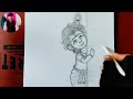 How to draw lord krishna | cute krishna pencil drawing | gods krishna art ‎⁨@PRAVEENPANDITARTS⁩  