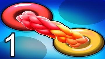 Twisted Tangle - Gameplay Walkthrough Part 1 All Levels (Android, Ios)