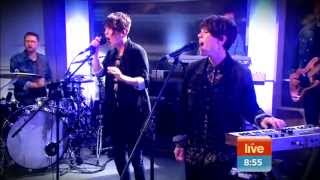 Tegan and Sara perform 'Closer' from the album Heartthrob live on Sunrise