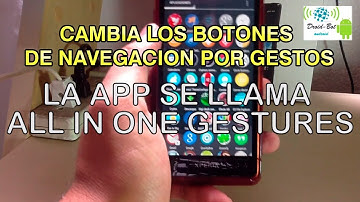 cambiar los botones de navegación a gestos!