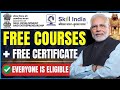 🔴 Free Courses with Certificate by Government of India 2026 | Apply Now
