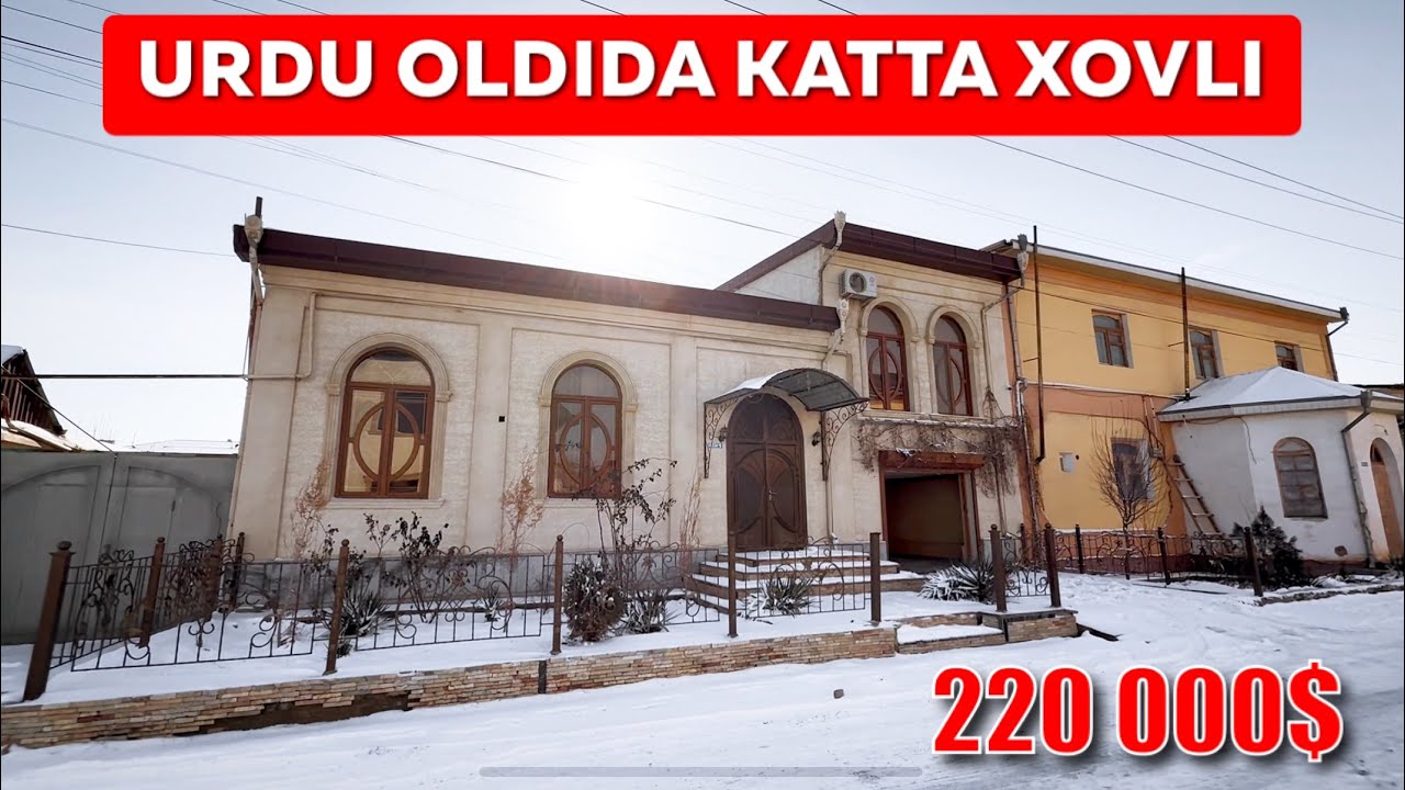 HAMMANI ORZUINDAGI KATTA XOVLI JOY SOTILADI. XORAZM LIDER UY JOY NARXLARI 2026