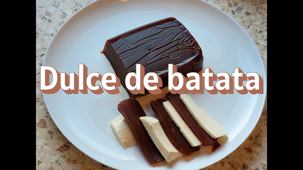 Dulce de batata