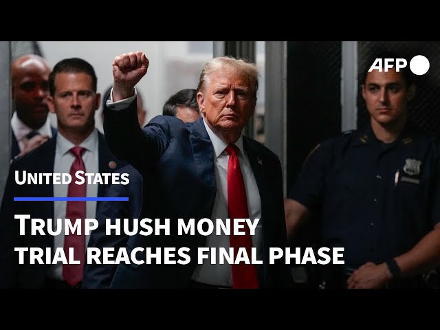 Trump hush money trial reaches dramatic final phase | AFP class=