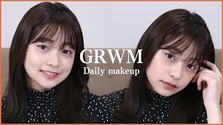 【最近の毎日メイク】ランチに行く時のGRWM♡最近の大学生の悩み・お仕事のこととか雑談しながらメイク💄